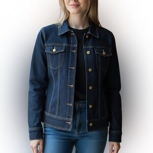 Stylish Blue Denim Jacket for Women